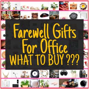 Farewell Gifts For Office [TOP PICKS]