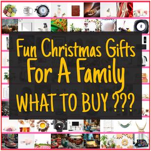 Fun Christmas Gifts For A Family [TOP PICKS]