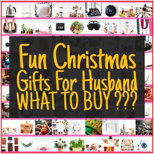 Fun Christmas Gifts For Husband [TOP PICKS]