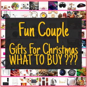 Fun Couple Gifts For Christmas [TOP PICKS]