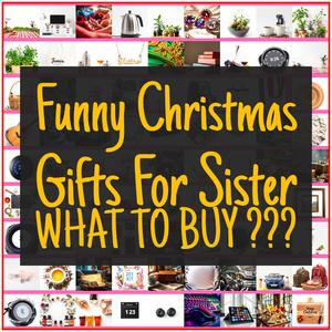 Funny Christmas Gifts For Sister [TOP PICKS]