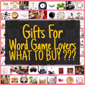 Gifts For Word Game Lovers [TOP PICKS]