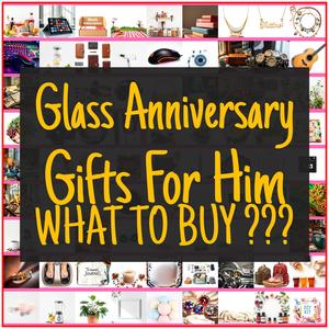 Glass Anniversary Gifts For Him [TOP PICKS]