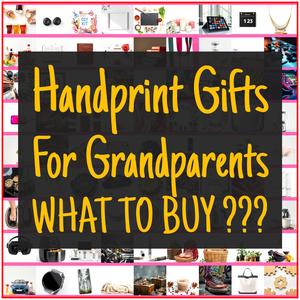 Handprint Gifts For Grandparents [TOP PICKS]