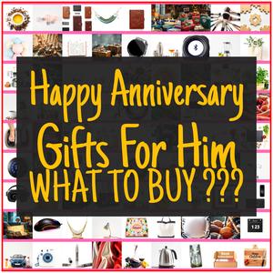 Happy Anniversary Gifts For Him [TOP PICKS]