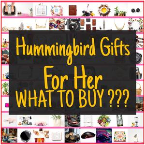 Hummingbird Gifts For Her [TOP PICKS]