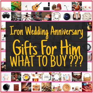 Iron Wedding Anniversary Gifts For Him [TOP PICKS]
