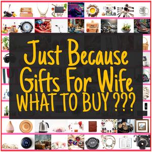 Just Because Gifts For Wife [TOP PICKS]