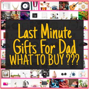 Last Minute Gifts For Dad [TOP PICKS]