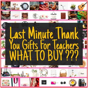 Last Minute Thank You Gifts For Teachers [TOP PICKS]