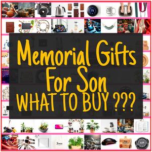 Memorial Gifts For Son [TOP PICKS]